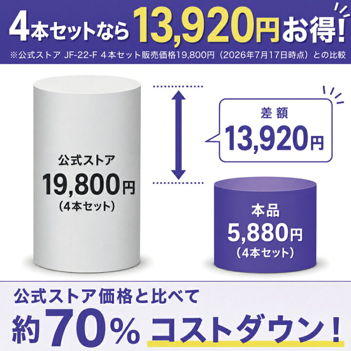 楽天市場】【楽天ランキング1位獲得！】【即納】jf-22 浄水器  