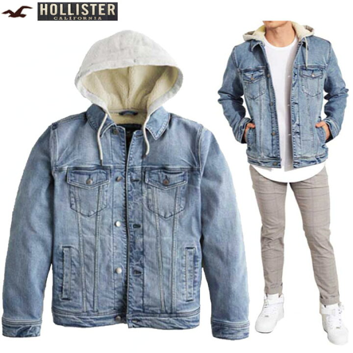 楽天市場】ホリスター デニム ジャケット HOLLISTER 正規品 メンズ M 