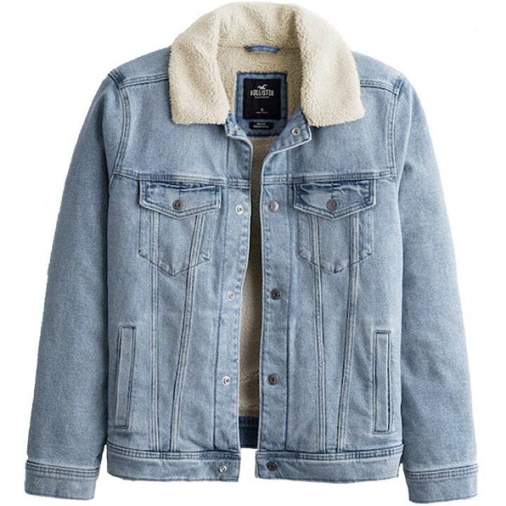 楽天市場】ホリスター デニム ボアジャケット 正規品 メンズ 【L|XXL 