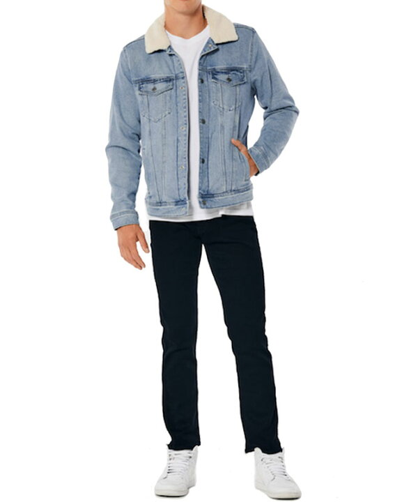 楽天市場】ホリスター デニム ジャケット 正規品 HOLLISTER メンズ 