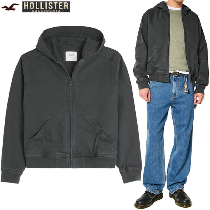 楽天市場】ホリスター パーカー付ジャケット 正規品 メンズ M/Lサイズ 