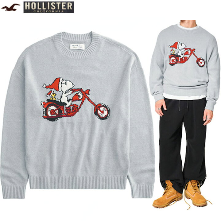 楽天市場】ホリスター セーター 正規品 HOLLISTER メンズ XL(LL) 上質 