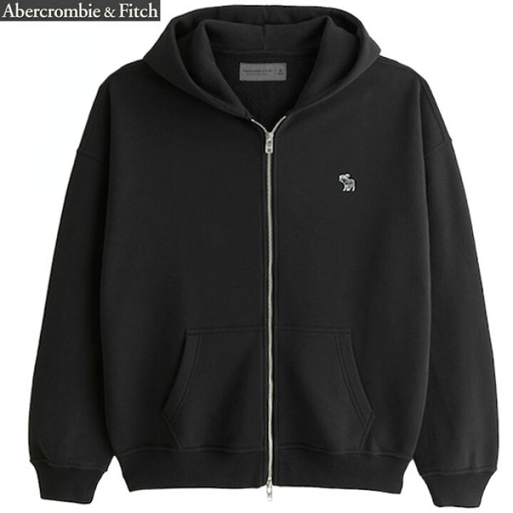 Abercrombie&fitchアバクロ ファー ダブルジップアップパーカーL 