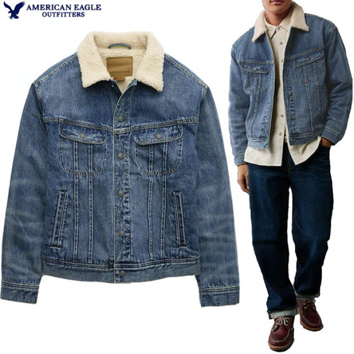 楽天市場】アメリカンイーグル デニムジャケット 正規品 メンズ XL(LL 