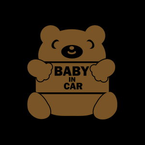 񂮂N}XebJ[ybaby in carzyH15cm×W14.5cmzԂ񂪏Ă܂ xr[CJ[ XebJ[ v[g oYj ԁ@XebJ[ h 킢 q  BABY IN CAR@X