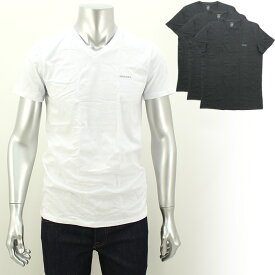 ディーゼル DIESEL Tシャツ アンダーウエア VネックTシャツ3枚セット SPDM-AALW