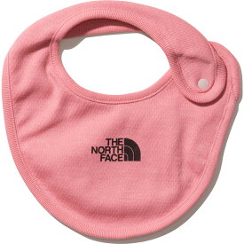 ノースフェイス THE NORTH FACE ベビービブ Baby Bib スタイ よだれかけ 前掛け NNB22210 キッズ 国内正規品 オーガニックコットン 吸汗速乾 ドットボタン ブラウン グリーン ホワイト パープル ピンク カーキ ロゴプリント 肌面メッシュ シンプル