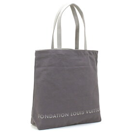 ルイヴィトン LOUIS VUITTON フォンダシオンルイヴィトン Fondation Louis Vuitton トートバッグ TOTE 美術館 キャンバス エコバッグ マザーズバッグ 大きめ シンプル レディース メンズ 正規品 内ポケットなし