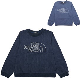 ザ・ノース・フェイス THE NORTH FACE ストレッチデニムマウンテンクルー Stretch Denim Mountain Crew トレーナー スウェット NTJ12217 キッズ 国内正規品