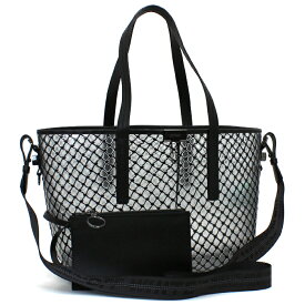 オフホワイト Off-White バッグ トートバッグ（ショルダー付） ショッパーPVCネット SHOPPER PVC NET OWNA025R 19D00057 2WAYバッグ ポーチ付き 手持ち 肩掛け 斜め掛け ユニセックス