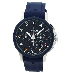 �R���� CORUM ���v �E�H�b�` �����Y �A�h�~�������W�F���h42�N���m�O���t ADMIRAL Legend 42 chronograph A984 03597 984 113 22 F373 WB12 �l�C�r�[������ �r���v �j�� �y���s�A���i�z