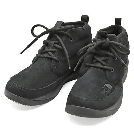 ザ・ノース・フェイス ヌプシ チャッカ ウォータープルーフ 2 スエード 防寒防水ブーツ ユニセックス 秋/冬 ブラック/クラシックカーキ 23.0-28.0cm NF52574 国内正規品