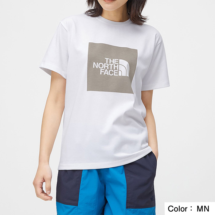 ノースフェイス THE NORTH FACE ショートスリーブカラードスクエアロゴティー S/S Colored Square Logo Tee  半袖Tシャツ NTW32234 レディース 国内正規品 | ナナパージュ
