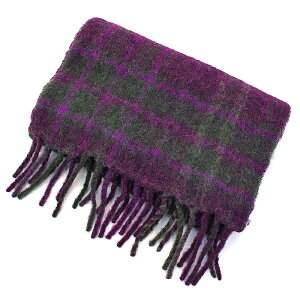 �}�b�N�X�}�[�� MAX MARA STUDIO �}�t���[ �X�g�[�� �A���p�J�u�����h �`�F�b�N�� �t�����W�d�グ ���� �h�� �������� �J�W���A�� �G���K���g ZODIACO ���f�B�[�X 190×36cm �L������ ���C�����b�h �p