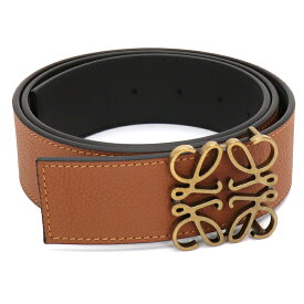 ロエベ LOEWE リバーシブル アナグラム ベルト 4cm REVERSIBLE ANAGRAM BELT 4CM E619238X12 本革 レザー アナグラムロゴ ユニセックス メンズ レディース