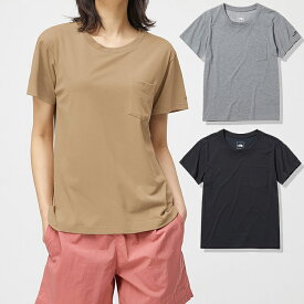 ノースフェイス THE NORTH FACE ショートスリーブポケットティー S/S Pocket Tee 半袖Tシャツ 丸首 クルーネック NTW32240 レディース 国内正規品