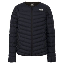 ノースフェイス THE NORTH FACE サンダーラウンドネックジャケット Thunder Roundneck Jacket ダウンジャケット NY82313 メンズ 国内正規品 無地 ブランドロゴ ナイロン 中わた入り 防寒 ショート丈 アウトドア シンプル ハンドウォーマーポケット パッカブル