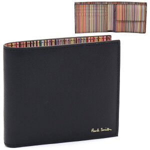 �|�[���X�~�X Paul Smith ��܂���z �z�b�N�����K���� 4833X BMULTS �u���b�N ���v �}���`�X�g���C�v �}���`�J���[ �y���s�A���i�z