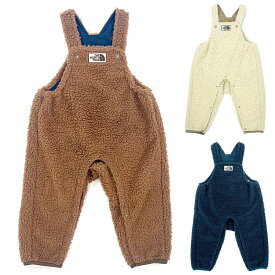 ザ・ノース・フェイス THE NORTH FACE ベビー カドルフリースオーバーオール B Cuddle Fleece Overall オーバーオール NAB72403 ベビー 国内正規品 保温 静電ケア ポリエステル ドットボタン仕様 サイズ調節が可能 ロゴワッペン 外遊び お出かけ