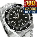 ＼5/15限定★2000円OFF+100%還元+最大51倍／ エドックス スカイダイバー ネプチュニアン オートマティック 自動巻き 腕時計 メンズ EDOX 80120-3NM-NIN アナログ ブラック 黒 スイス製 ブランド おしゃれ 防水 プレゼント 男性 実用的