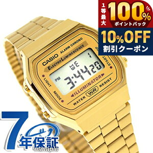 �_18���͌��A�c�������b�L�[DAY�^ �J�V�I CASIO A168WG-9W ���B���e�[�W �C�O���f�� �����Y �r���v �J�V�I casio �f�W�^�� �S�[���h �u�����h ������� �h�� �v���[���g �j�� ���p�I
