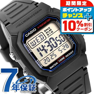 �_6/1���聚10%OFF+�����3�{�^ �J�V�I �r���v �`�[�v�J�V�I �X�g�b�v�E�H�b�` W-800H-1AVDF CASIO �u���b�N �`�v�J�V ���v ������� �f�W�^�� �w��