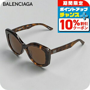 �_4/18���聚10%OFF+�����4�{�^ �o�����V�A�K �T���O���X ���f�B�[�X �u�����h BALENCIAGA ITALY BB0126S 005 �u���E��