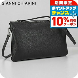 ＼10%OFFクーポン★21日10時まで／ ジャンニキアリーニ ショルダーバッグ レディース ブランド GIANNI CHIARINI ITALY BS 3695 GRN NER ブラック 斜めがけ 高級 おしゃれ プレゼント 女性 実用的 かわいい