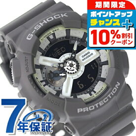 ＼10%割引クーポン＆さらに+3倍★7/18限定／ gショック ジーショック G-SHOCK GA-110HD-8A ANALOG-DIGITAL 110 SERIES メンズ 腕時計 カシオ casio アナデジ ブラック ホワイト グレー 黒 ブランド おしゃれ 防水 軽い プレゼント 男性 実用的