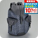 ＼10%割引クーポン＆さらに+3倍★7/18限定／ コーチ バックパック メンズ ブランド COACH CW211 ネイビー/ブラック