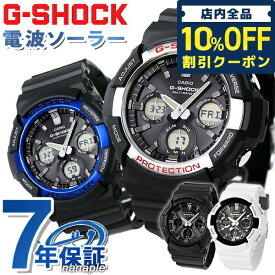 ＼激アツな6日間★1,730円割引クーポン！全品10%OFF／ gショック ジーショック G-SHOCK 電波ソーラー 電波 GAW-100 ブラック 黒 ブルー ホワイト 白 アナデジ アナログ 選べるモデル CASIO カシオ 腕時計 メンズ 中学生 高校生 プレゼント ギフト