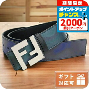 �_4/7���聚2000�~OFF+���|�C���gUP�^ �t�F���f�B �x���g �����Y FENDI ���U�[ �C�^���A 7C0424 �u���[�n �u���b�N ���� �I�ׂ郂�f�� �v���[���g ���p�I