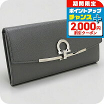 楽天市場】フェラガモ 財布 グレーの通販