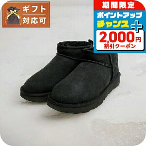 _2000~OFFN[|+Si5{11/15^ AO UGG Classic Ultra Mini NVbNEg~j [gu[c 1116109-BLACK-6 fB[X black 23.0cm C