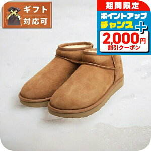 _2000~OFFN[|+4{3Ԍ^ AO UGG Classic Ultra Mini NVbNEg~j [gu[c 1116109-CHESTNUT-6 fB[X chestnut 23.0cm C