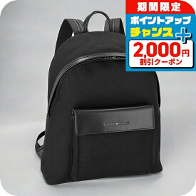 ＼全品2000円OFF＋さらに9倍／ エンポリオ・アルマーニ バックパック メンズ EMPORIO ARMANI EM001190-AF13809 ブラック 旅行カバン ブランド 高級 おしゃれ プレゼント 男性 実用的 かっこいい