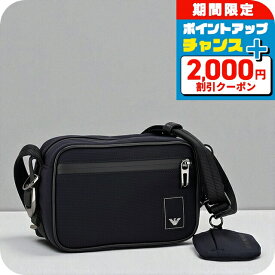 ＼全品2000円OFF＋さらに9倍／ エンポリオ・アルマーニ ショルダーバッグ メンズ EMPORIO ARMANI テックケース EM001220-AF13841 ネイビーブルー 斜めがけ ブランド 高級 おしゃれ プレゼント 男性 実用的 かっこいい