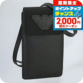 ＼全品2000円OFF＋さらに9倍／ エンポリオ・アルマーニ ショルダーバッグ メンズ EMPORIO ARMANI Y4R321Y216J 81073 ブラック 斜めがけ ブランド 高級 おしゃれ プレゼント 男性 実用的 かっこいい