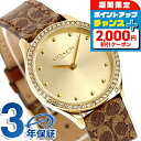 ＼2000円OFF+さらに9倍+最大50倍／ コーチ アスター クォーツ 電池式 腕時計 ブランド レディース COACH 14503218 アナログ ゴールド ブラウン おしゃれ 防水 軽い 華奢 かわいい プレゼント 女性 実用的
