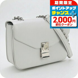 ＼SALE特価+2000円OFF+さらに12倍★12/10限定／【中古】 セリーヌ ショルダーバッグ レディース ブランド CELINE チェーン レザー 18725 3BFB グレー バッグ 斜めがけ 高級 おしゃれ プレゼント 女性 実用的 かわいい