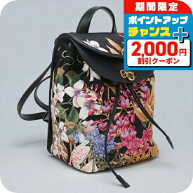 ＼2000円OFFクーポン+さらに9倍／【中古】 フェラガモ リュック レディース ブランド FERRAGAMO ガンチーニ バックパック 21 H987 ブラック バッグ 旅行 高級 おしゃれ プレゼント 女性 実用的 かわいい