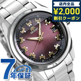 ＼先着2000円OFFクーポンにさらにポイントUP／ オリエント ネオセブンティーズ 電波ソーラー WV0081SE 腕時計 メンズ レッド ORIENT 父の日 プレゼント 実用的