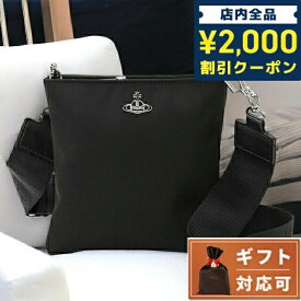 ＼先着2000円OFFクーポンにさらにポイントUP／ ヴィヴィアンウエストウッド Vivienne Westwood 51160006U W001Y N401 スクエア ショルダーバッグ クロスボディ ブラック レディース ユニセックス SQUIRE CROSSBODY BAG ブランド