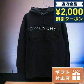 ＼6/5限定★さらに+3倍に2000円OFFクーポン／ ジバンシー パーカー レディース GIVENCHY コットン100% ポルトガル BWJ01Z BLACK ブラック ファッション 選べるモデル