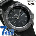 ＼7/15は全品10倍★さらに+7倍／ セイコー5 スポーツ ストリート スタイル 自動巻き SBSA025 流通限定モデル 腕時計 メンズ オールブラック Seiko 5 Sports SKX Series ブランド おしゃれ 防水 プレゼント 男性 実用的