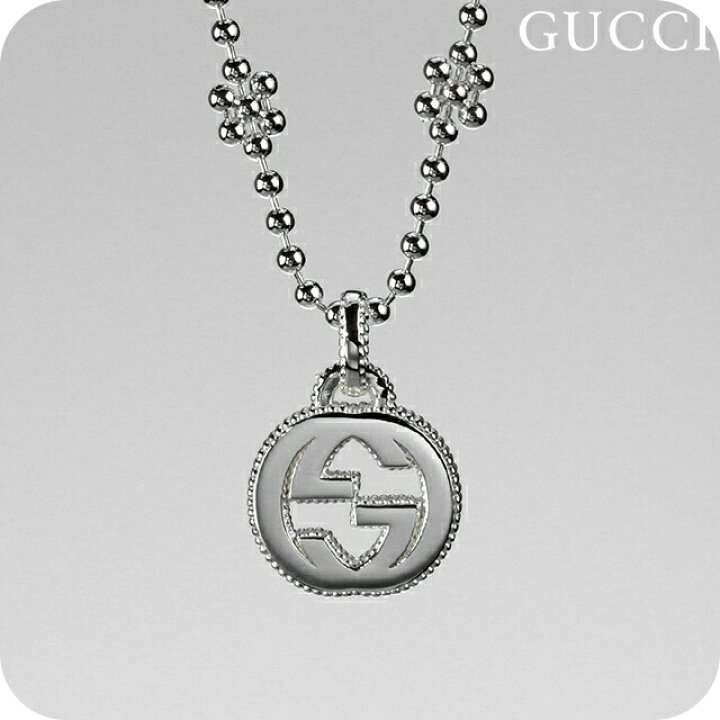 楽天市場】グッチ ネックレス GUCCI インターロッキングG チェーン 