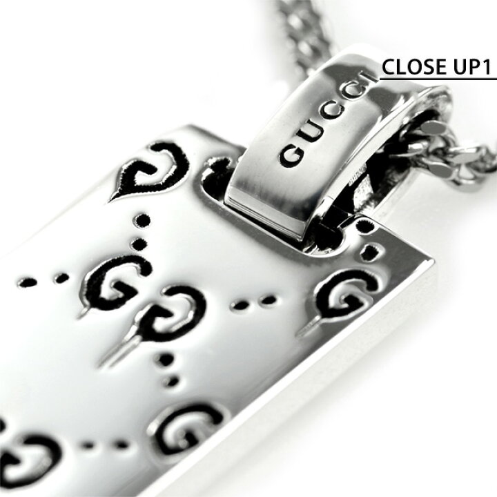 楽天市場】グッチ ネックレス GUCCI ゴースト チェーン ペンダント  