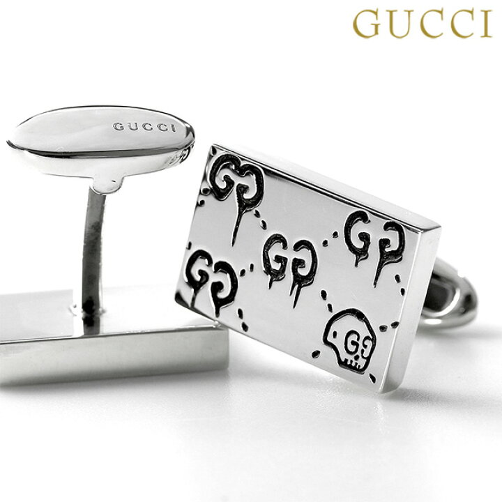 楽天市場】GUCCI グッチ カフスボタン ブランド ゴースト スターリング  