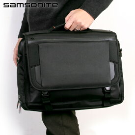 サムソナイト ビジネスバッグ メンズ ブランド Samsonite PRO 15.6 Slim Messenger ビジネスカバン パソコンバッグ PCバッグ ブリーフケース リクルートバッグ 97%ナイロン+2%PU+1%レザー 126361-1041 ブラック バッグ 成人祝い ギフト 父の日 プレゼント 実用的
