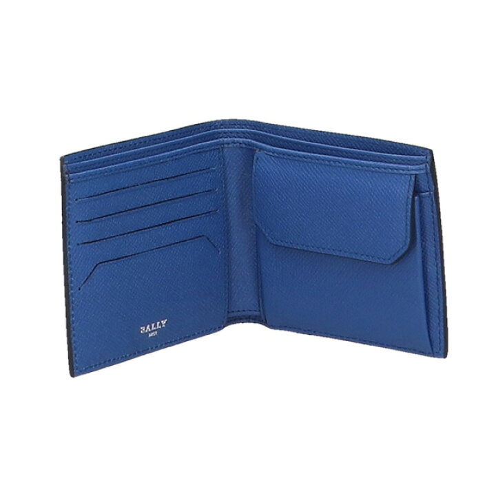楽天市場】BALLY 財布 バリー 二つ折り財布 メンズ 革 レザー 小銭入れ 